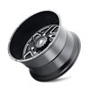 American Truxx | COSMOS 24x14.0 ET-76 - Satin Black Milled