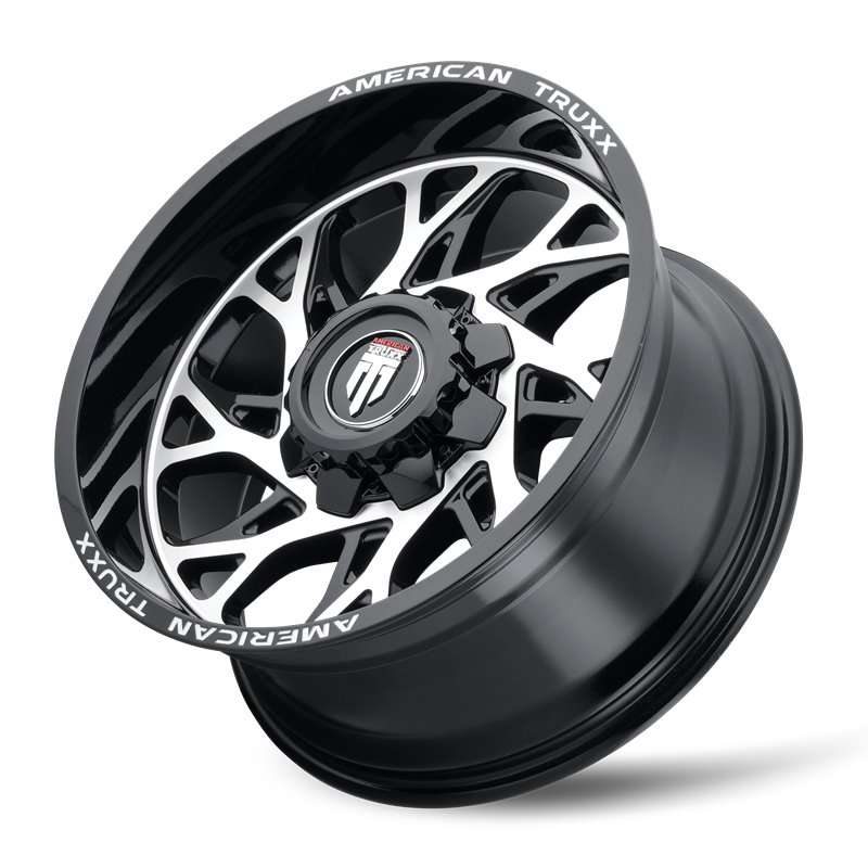 American Truxx | DESTINY 24x14.0 ET-76 - Gloss Black Machined