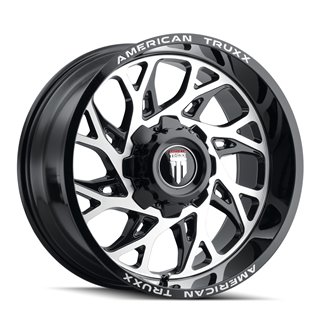 American Truxx | DESTINY 24x14.0 ET-76 - Gloss Black Machined