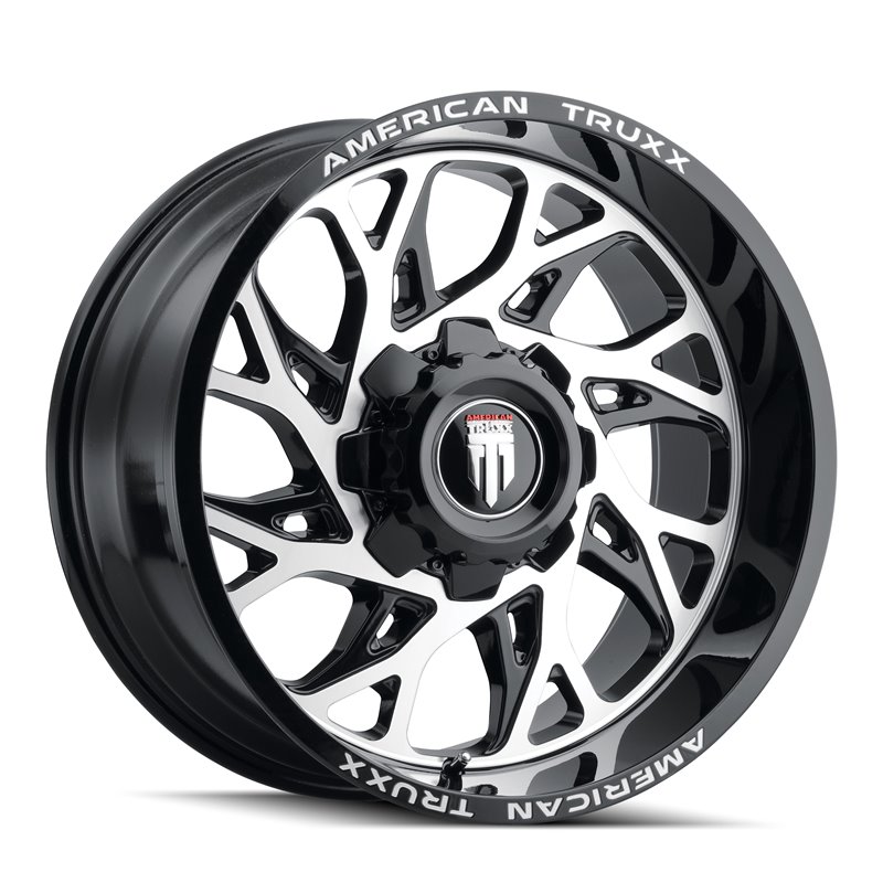 American Truxx | DESTINY 24x14.0 ET-76 - Gloss Black Machined