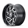 American Truxx | DESTINY 24x14.0 ET-76 - Gloss Black Machined