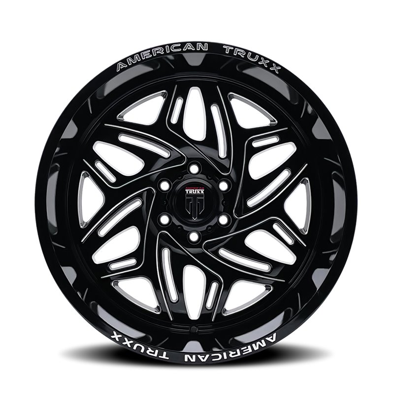 American Truxx | EUPHORIA 22x12.0 ET-44 - Gloss Black Milled