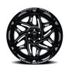 American Truxx | EUPHORIA 22x12.0 ET-44 - Gloss Black Milled