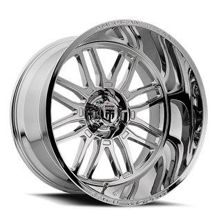 American Truxx | RESTLESS 24x14.0 ET-76 - Chrome