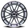 American Truxx | RESTLESS 24x14.0 ET-76 - Chrome