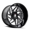 American Truxx | GOLIATH 24x14.0 ET-76 - Gloss Black Milled