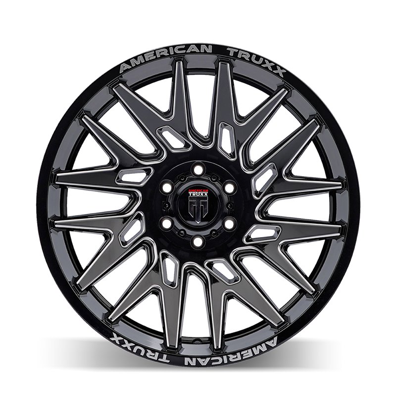 American Truxx | EVOLUTION 22x12.0 ET-44 - Gloss Black Milled