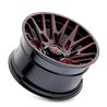 American Truxx | EVOLUTION 22x12.0 ET-44 - Gloss Black Prizm Red