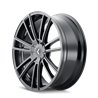 KRAZE | SPECTRA 20x8.5 ET38 - Gloss Black