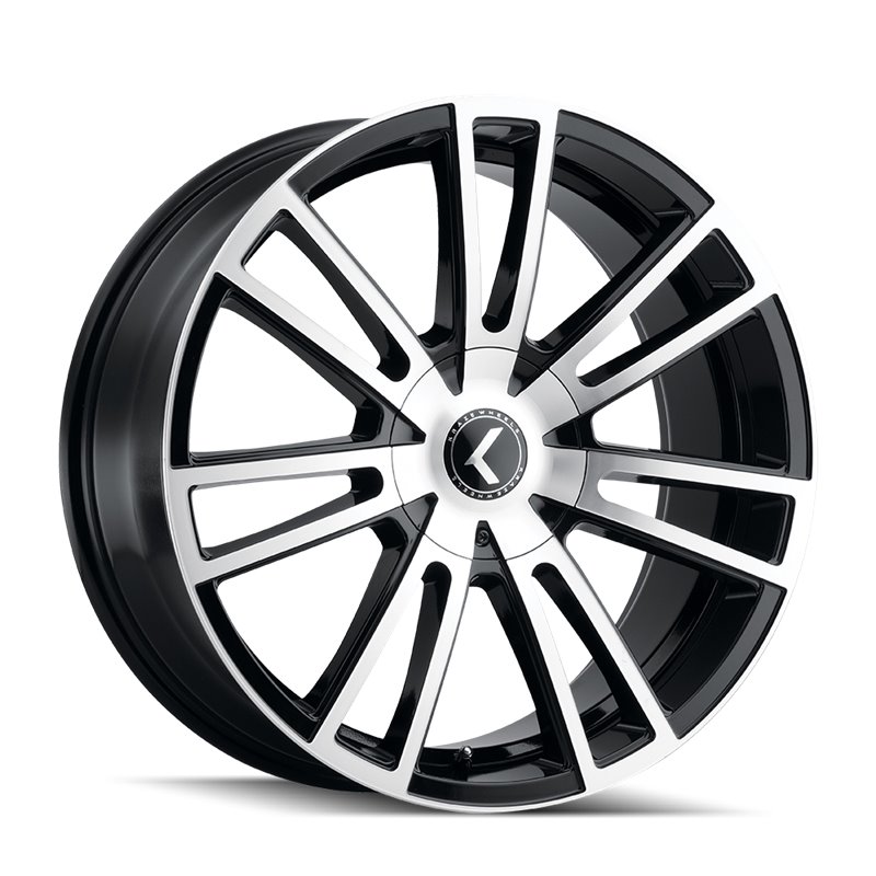 KRAZE | SPECTRA 18x8.0 ET40 - Gloss Black Machined