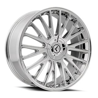 KRAZE | DOUBLE DOWN 17x8.0 ET38 - Chrome