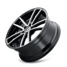 KRAZE | LUSSO 22x8.5 ET38 - Gloss Black Machined