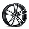 KRAZE | LUSSO 20x8.5 ET38 - Gloss Black Machined