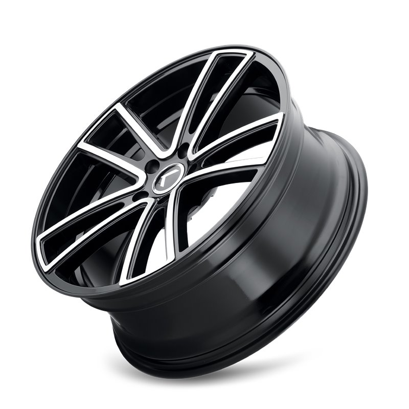 KRAZE | LUSSO 20x8.5 ET38 - Gloss Black Machined