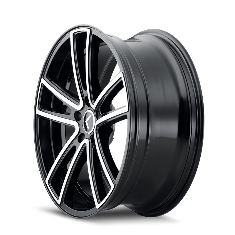 KRAZE | LUSSO 17x8.0 ET38 - Gloss Black Machined