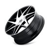 KRAZE | PHASE 22x8.5 ET38 - Gloss Black Machined