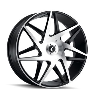 KRAZE | PHASE 22x8.5 ET38 - Gloss Black Machined