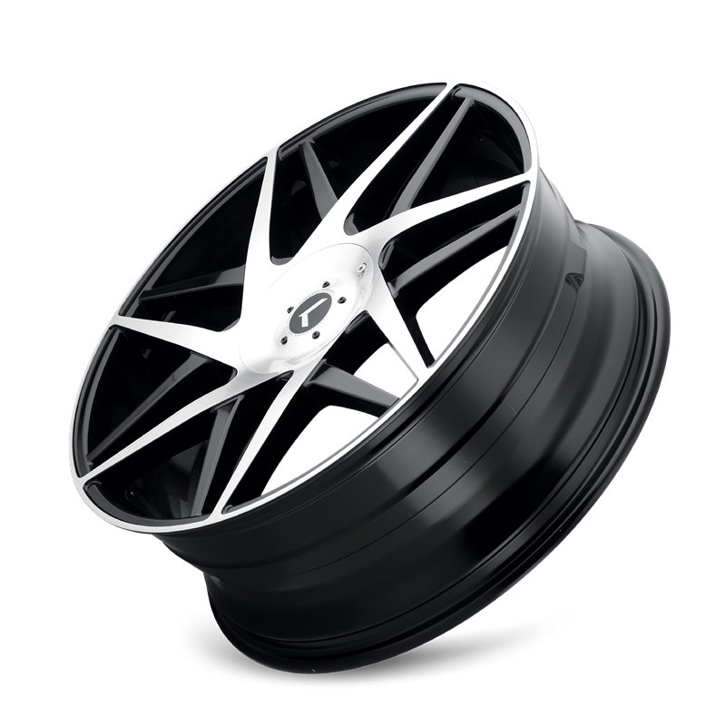 KRAZE | PHASE 22x8.5 ET38 - Gloss Black Machined