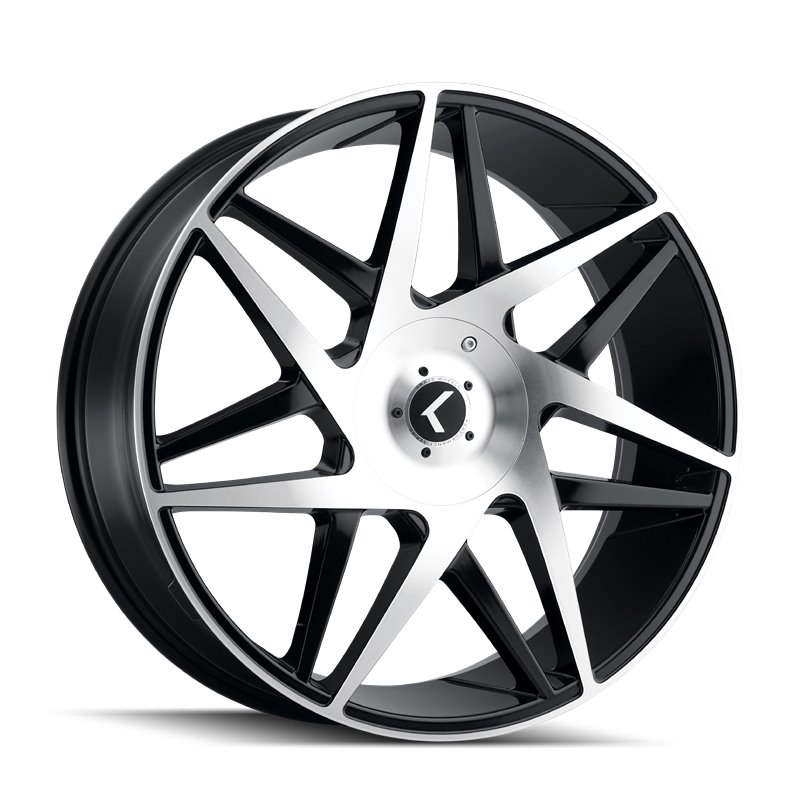 KRAZE | PHASE 18x8.0 ET40 - Gloss Black Machined