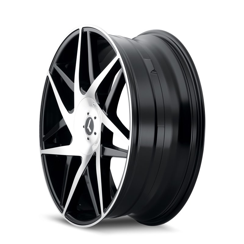 KRAZE | PHASE 18x8.0 ET40 - Gloss Black Machined