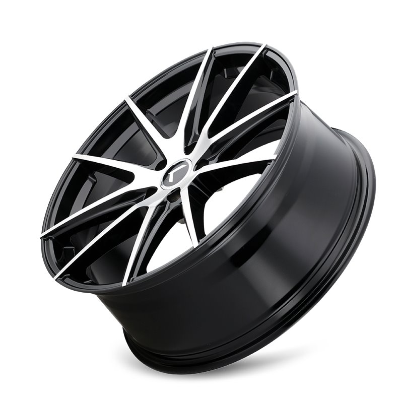 KRAZE | TURISMO 17x8.0 ET38 - Gloss Black Machined