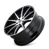 KRAZE | COSMOS 18x8.0 ET40 - Gloss Black Machined