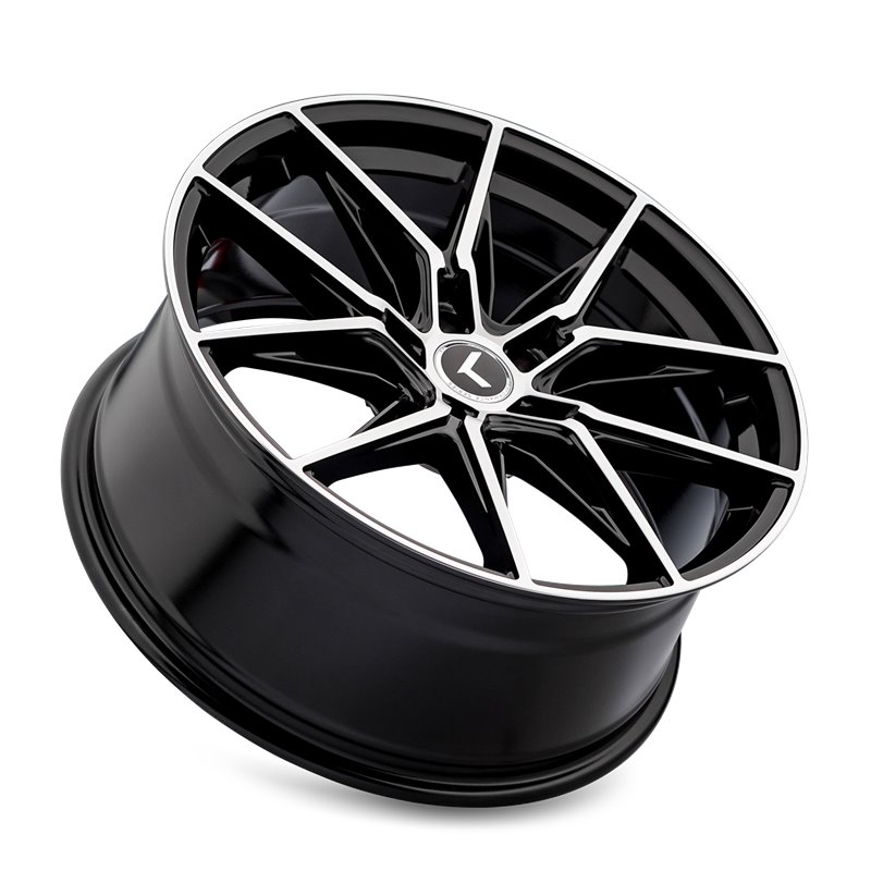 KRAZE | EVOLVE 20x9.0 ET35 - Gloss Black Machined