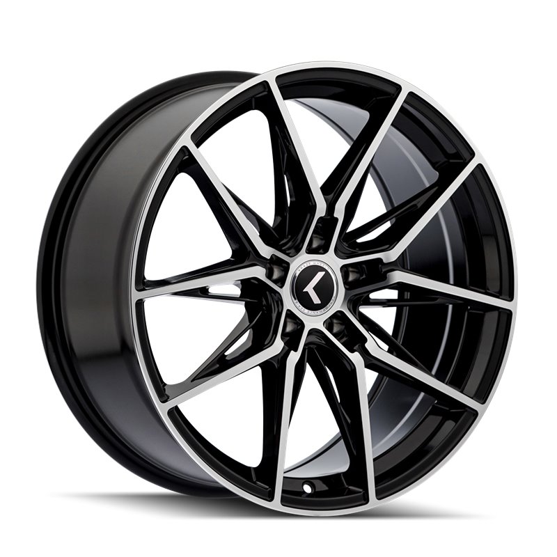 KRAZE | EVOLVE 18x8.5 ET30 - Gloss Black Machined