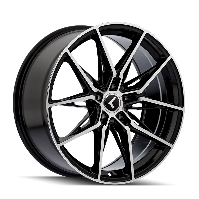 KRAZE | EVOLVE 19x8.5 ET40 - Gloss Black Machined