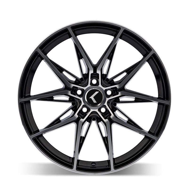 KRAZE | EVOLVE 19x8.5 ET40 - Gloss Black Machined