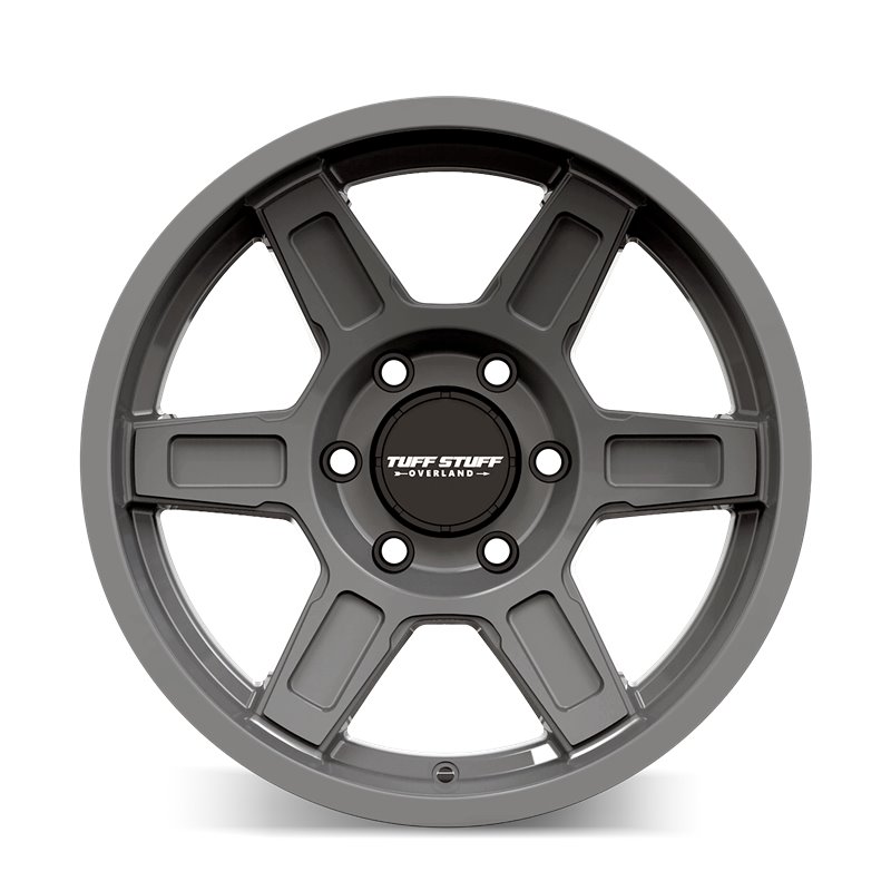 Tuff Stuff | ASCENT 17x8.5 ET0 - Gloss Grey