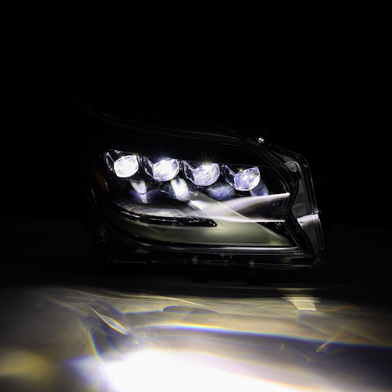 AlphaRex | LED Projector Headlights in Alpha-Black - GX460 4.6L 2014-2023