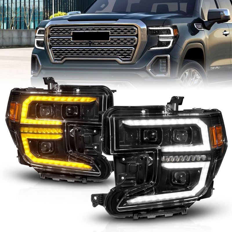 Anzo USA | LED Projector Headlights - Sierra 1500 2019-2021