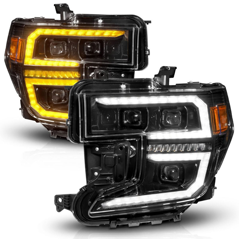 Anzo USA | LED Projector Headlights - Sierra 1500 2019-2021
