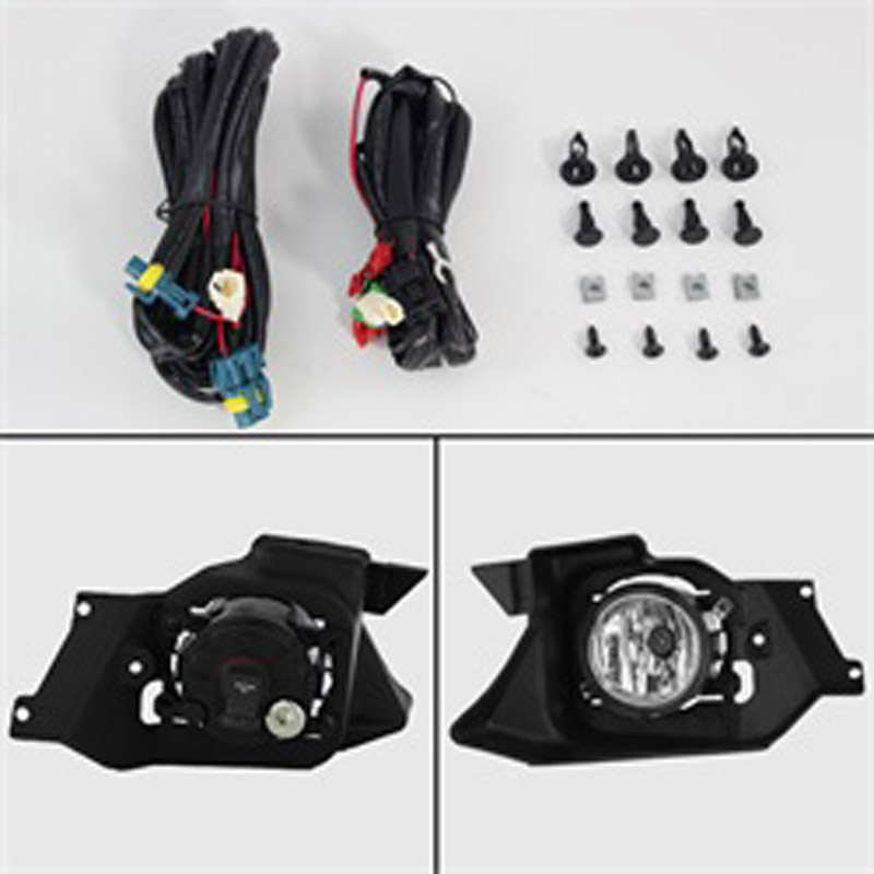 SPYDER | OEM Fog Lights W/Switch - Clear - CR-V 2.4L 2012-2014