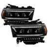 SPYDER | High-Power LED Module ( Low Beam ) Equipped Headlights - Black - Ram 2500 / 3500 2019-2022