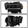 SPYDER | High-Power LED Module ( Low Beam ) Equipped Headlights - Black - Ram 2500 / 3500 2019-2022