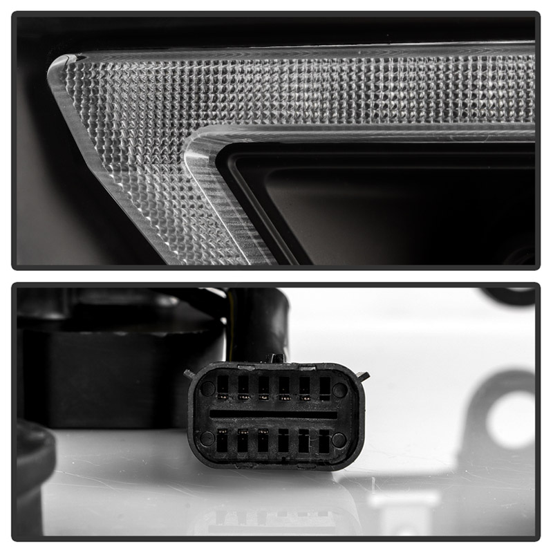 SPYDER | High-Power LED Module ( Low Beam ) Equipped Headlights - Black - Ram 2500 / 3500 2019-2022