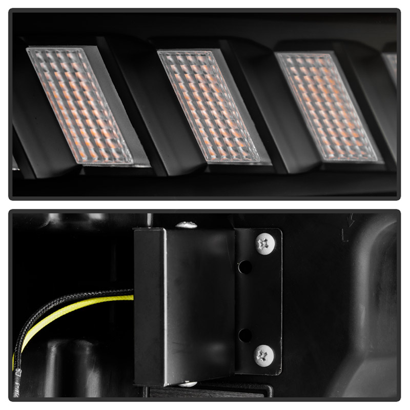 SPYDER | High-Power LED Module ( Low Beam ) Equipped Headlights - Black - Ram 2500 / 3500 2019-2022
