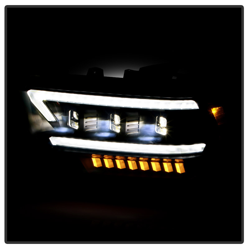 SPYDER | High-Power LED Module ( Low Beam ) Equipped Headlights - Black - Ram 2500 / 3500 2019-2022
