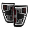 SPYDER | LED Tail Lights - Black - F-150 2021-2023
