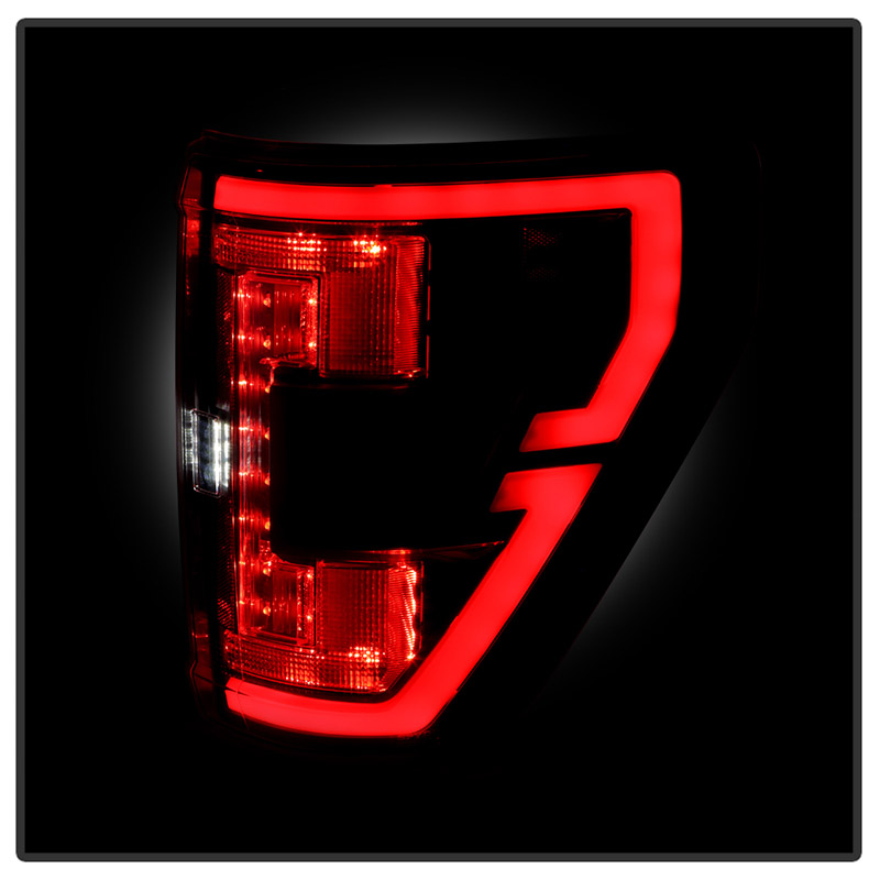 SPYDER | LED Tail Lights - Black - F-150 2021-2023