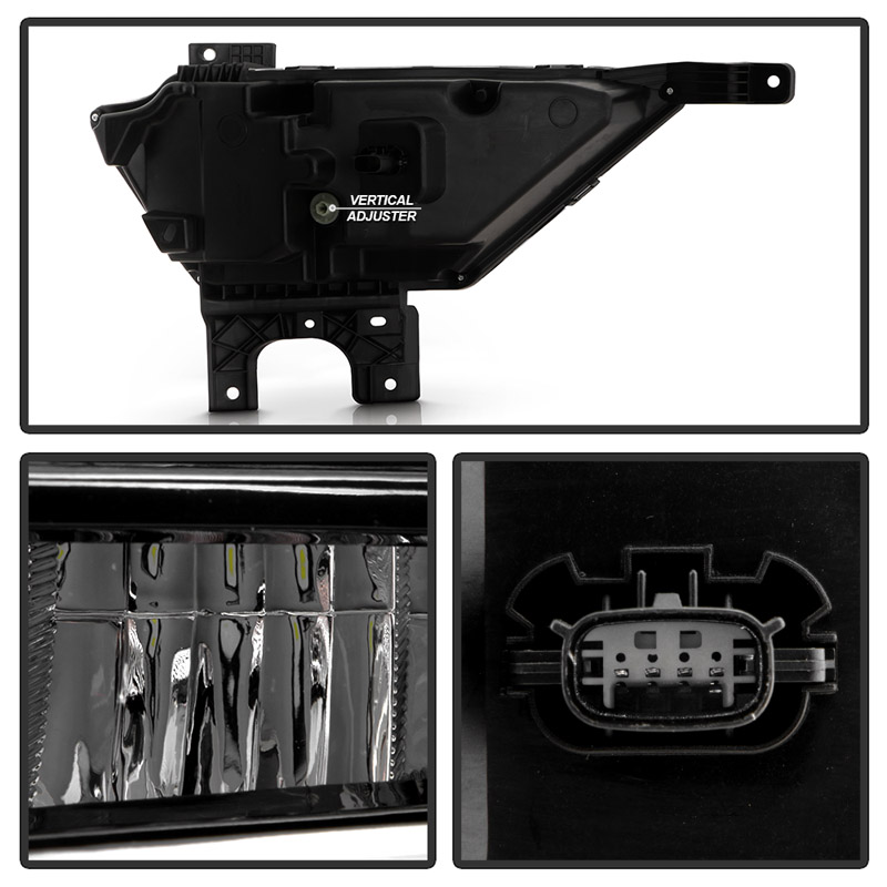 SPYDER | OEM Style Full LED Fog Lights w/Switch - F-150 2021-2023