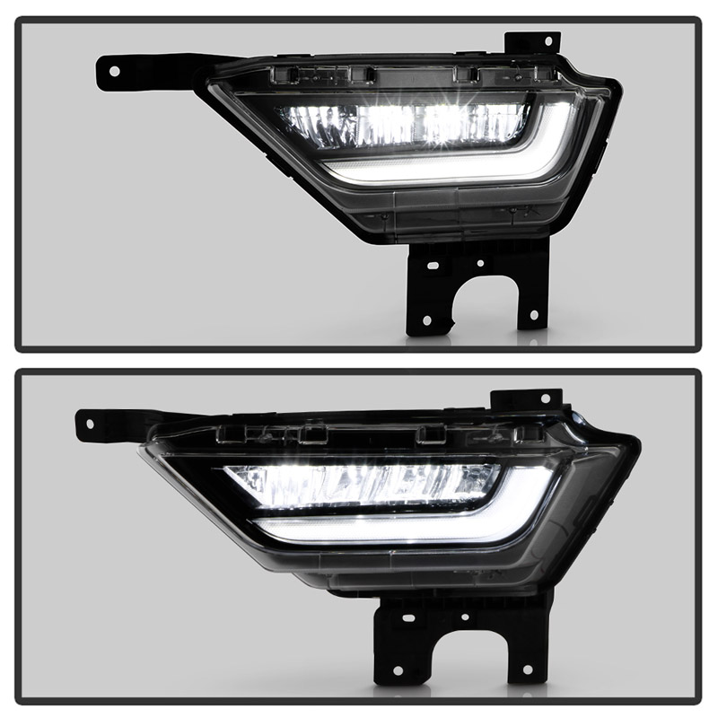 SPYDER | OEM Style Full LED Fog Lights w/Switch - F-150 2021-2023