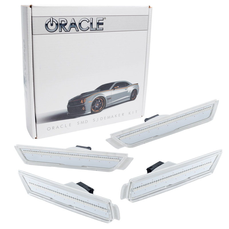 Oracle | Concept Sidemarker Set, Clear - No Paint - Camaro 3.6L / 6.2L / 7.0L 2010-2015