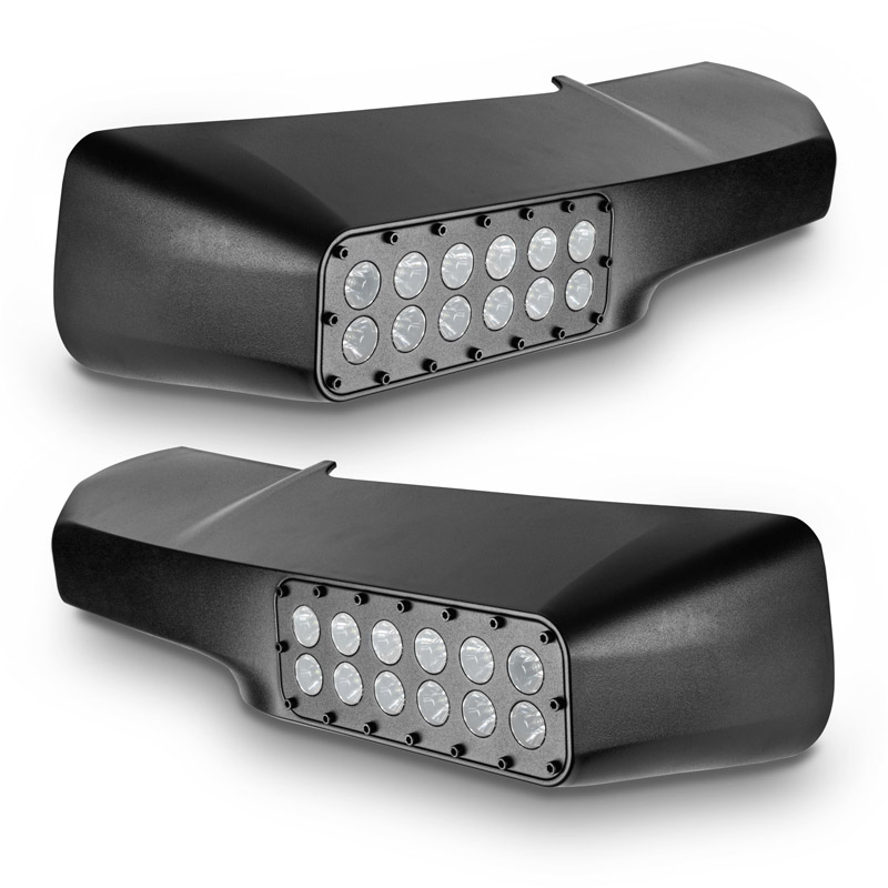 Oracle | 2010-2022 RAM TOW 1500/2500/3500 LED Off-Road Side Mirror Ditch Lights - Ram 1500 / 2500 2010-2022