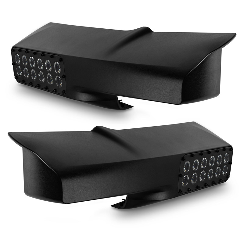Oracle | 2010-2022 RAM TOW 1500/2500/3500 LED Off-Road Side Mirror Ditch Lights - Ram 1500 / 2500 2010-2022