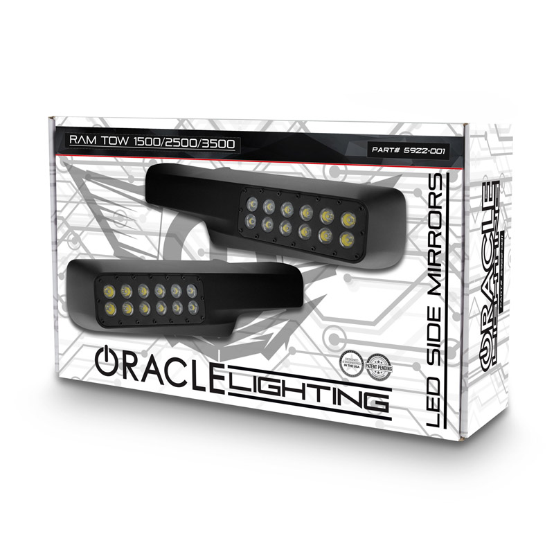 Oracle | 2010-2022 RAM TOW 1500/2500/3500 LED Off-Road Side Mirror Ditch Lights - Ram 1500 / 2500 2010-2022