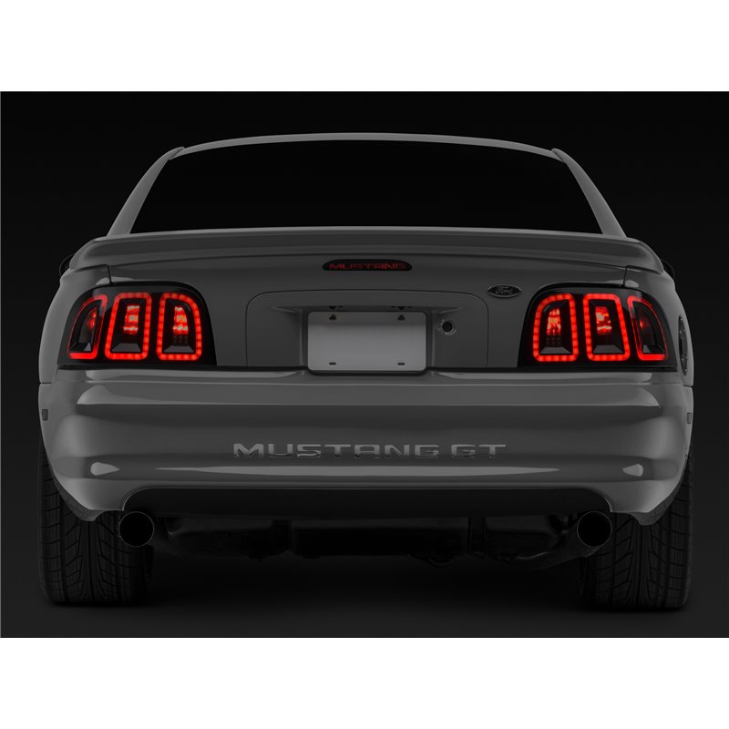 Raxiom | Icon LED Tail Lights - Mustang 3.8L / 4.6L 1996-1998