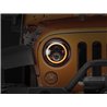 Raxiom | Axial Series LED Halo Headlights with DRL and Amber Turn Signals - Wrangler / Wrangler (JK) 1997-2018